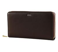 BOSS Pelle portafoglio Numah Ziparound Wallet Open Purple mirtillo