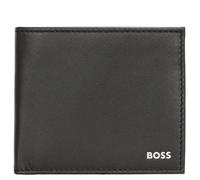 BOSS Pelle portafoglio Randy 4 CC Coin Wallet Dark Brown marrone scuro