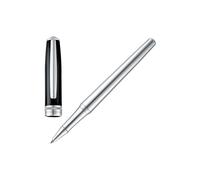 BOSS Penna roller cromata con cappuccio laccato nero - Style Rollerball pen Essential Classic Black &, 58837083 Color argento pz.