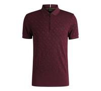 BOSS Philix TOC JQ Polo Uomini-Rosso Scuro in rosso scuro