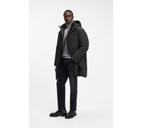 BOSS Piumino con cappuccio in tessuto idrorepellente - Style C-Delio, 50565113 Nero 58
