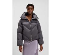 BOSS Piumino con zip in tessuto lucido - Style C_Padilena, 50548035 Viola scuro 48