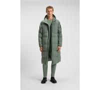 BOSS Piumino smanicato lungo in tessuto elasticizzato idrorepellente - Style OW_Riplite Coat HD, 50543972 Verde S