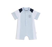 BOSS Playsuit per neonati in french terry a blocchi di colore - Style J52205/77103M, J52205 Celeste 60