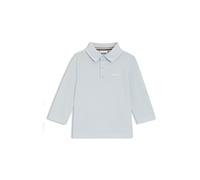BOSS Polo a maniche lunghe per bambini in piqué di cotone - Style J52449/79102A, J52449 Celeste 86