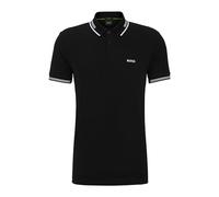 BOSS Polo slim fit in cotone elasticizzato con logo - Style Paul, 50506193 Nero XXL