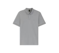 BOSS Polo slim fit in cotone elasticizzato con toppa con logo - Style Passenger, 50507803 Grigio M