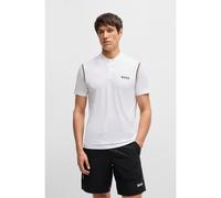 Polo da tennis da uomo BOSS Pariq MB - Bianco XXL