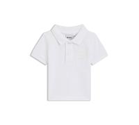 BOSS Polo in cotone elasticizzato per bambini con targhetta con panda rosso - Style J53037/10P01M, J53037 Bianco 74