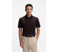 BOSS Polo in cotone mercerizzato - Style L-Perry 14, 50494980 Marrone scuro M