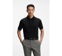 BOSS Polo in cotone mercerizzato - Style L-Perry 14, 50494980 Nero L