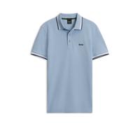 BOSS Polo in piqué di cotone con dettagli logo - Style Paddy, 50469055 Blu XXL