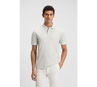 BOSS Polo in piqué di cotone con logo stampato - Style Prime, 50507813 Celeste XXXL