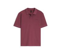 BOSS Polo in piqué di cotone con logo - Style Prime, 50507813 Rosso scuro M