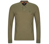 BOSS Polo maniche lunghe Passerby in Kaki EU XXL