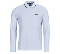 BOSS Polo maniche lunghe Plisy in Blu EU L