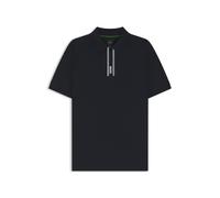 BOSS Polo Paddy con chiusura a righe e logo - Style PL_Paddy GOC, 50549362 Blu scuro S
