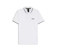 Boss Paddy Pro 10226584 Green Short Sleeve Polo Bianco 3XL Uomo