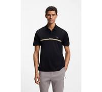 BOSS Polo Paddy in cotone a righe orizzontali - Style PL_Join Paddy Stripe, 50553639 Blu scuro S