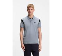 BOSS Polo Paddy in cotone elasticizzato - Style PL_Union Paddy, 50564793 Grigio S