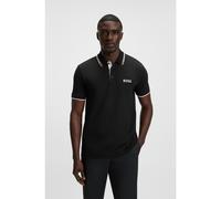 BOSS Polo Paddy in misto cotone con loghi a contrasto - Style Paddy Pro, 50469102 Nero L