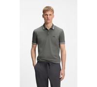 BOSS Polo Paddy in piqué di cotone - Style Paddy, 50469055 Grigio XS
