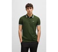 BOSS Polo Paddy in piqué di cotone - Style Paddy, 50469055 Verde scuro S