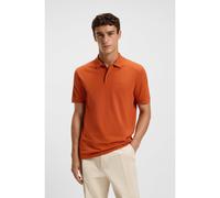 BOSS Polo Pallas in piqué di cotone con logo - Style Pallas, 50468362 Arancione XXL
