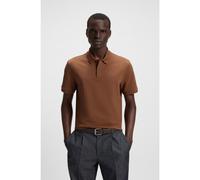 BOSS Polo Pallas in piqué di cotone con logo - Style Pallas, 50468362 Marrone XXL
