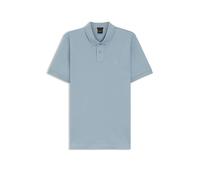BOSS Polo slim fit in cotone elasticizzato con toppa con logo - Style Passenger, 50507803 Celeste M