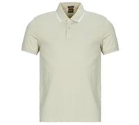 BOSS Polo Passertip in Beige EU S