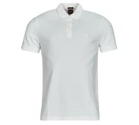 BOSS Polo Passertip in Bianco EU S