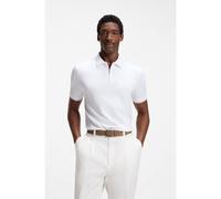BOSS Polo regular-fit con chiusura a cerniera - Style C-Pei 90, 50564941 Bianco XL