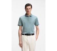 BOSS Polo regular fit in cotone mercerizzato italiano - Style L-Perry 14, 50494980 Celeste XL