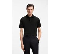 BOSS Polo regular fit in cotone mercerizzato italiano - Style L-Perry 14, 50494980 Nero XL