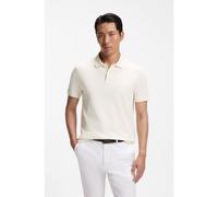 BOSS Polo regular-fit in jacquard di cotone e seta - Style L-Perry 141, 50565893 Colore neutro M