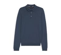 BOSS Polo regular fit in maglia di lana vergine - Style Lancione, 50476355 Blu S