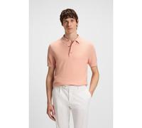 BOSS Polo regular fit in maglia di misto cotone - Style H-Iannotti, 50543148 Rosso chiaro XL