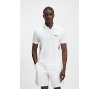 Polo BOSS Green Paule TOC manica corta bianco puro - L