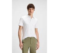 BOSS Polo slim fit in cotone con logo gommato - Style Palosh 30, 50471335 Bianco XXXL