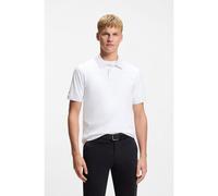 BOSS Polo slim fit in cotone elasticizzato con toppa con logo - Style Passenger, 50507803 Bianco L