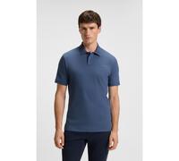 BOSS Polo slim fit in cotone elasticizzato con toppa con logo - Style Passenger, 50507803 Blu L