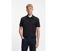 Boss Polo da Uomo Passenger Slim Fit in Cotone Elasticizzato con Logo Toppa, Blu Scuro 404., XL