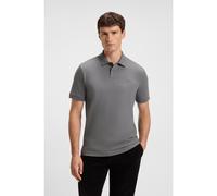 BOSS Polo slim fit in cotone elasticizzato con toppa con logo - Style Passenger, 50507803 Grigio L