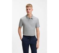 BOSS Polo slim fit in cotone elasticizzato con toppa con logo - Style Passenger, 50507803 Grigio XL
