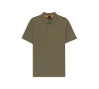 BOSS Polo slim fit in cotone elasticizzato con toppa con logo - Style Passenger, 50507803 Oliva S