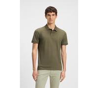 BOSS Polo slim fit in cotone elasticizzato con toppa con logo - Style Passenger, 50507803 Oliva XXL