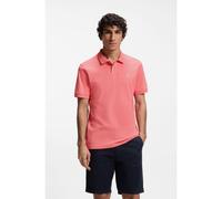 BOSS Polo slim fit in cotone elasticizzato con toppa con logo - Style Passenger, 50507803 Rosso chiaro XXXL