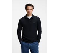 BOSS Polo slim fit in cotone elasticizzato con toppa con logo - Style Passerby, 50507704 Blu scuro S