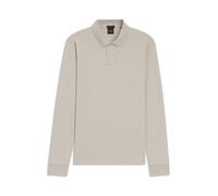 BOSS Polo slim fit in piqué di cotone elasticizzato - Style Passerby, 50507704 Grigio chiaro XL